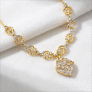 Opulent Lattice Diamond Mangalsutra